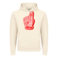 Vintage Artic number one foam finger Vintage Hoodie - FaDigitalArtStudio