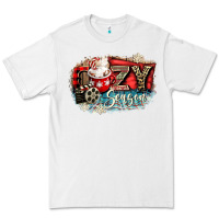White cozy season Premium Tee - CowGirlArtShop
