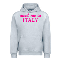 Heather Grey meet me in italy Urban Hoodie - DesigneFamous