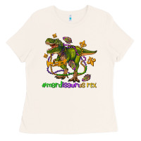 Bone mardi saurus rex olivia Ladies Tee - OliviaCreatesArt