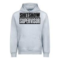 Heather Grey shitshow supervisor Urban Hoodie - DesigneFamous