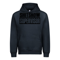 Navy shitshow supervisor Urban Hoodie - DesigneFamous