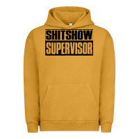Pigment Peanut Butter shitshow supervisor Urban Hoodie - DesigneFamous