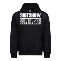 Black shitshow supervisor Urban Hoodie - DesigneFamous