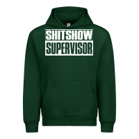 Forest Green shitshow supervisor Urban Hoodie - DesigneFamous