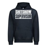 Navy shitshow supervisor Urban Hoodie - DesigneFamous
