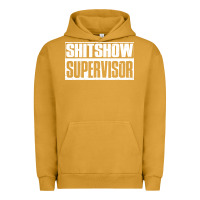 Pigment Peanut Butter shitshow supervisor Urban Hoodie - DesigneFamous