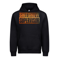 Black shitshow supervisor Urban Hoodie - DesigneFamous