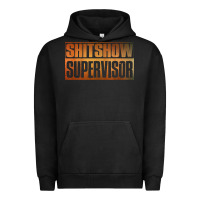 Pigment Black shitshow supervisor Urban Hoodie - DesigneFamous