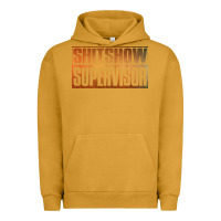 Pigment Peanut Butter shitshow supervisor Urban Hoodie - DesigneFamous