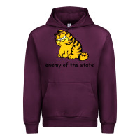 Mauve Wine comrade garf classic Urban Hoodie - DesigneFamous