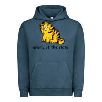 Pigment Midnight Navy comrade garf classic Urban Hoodie - DesigneFamous