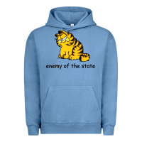 Pigment Pebble Blue comrade garf classic Urban Hoodie - DesigneFamous
