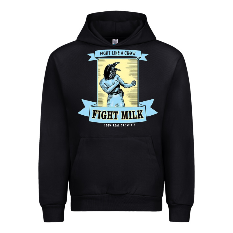 Fight Milk Classic Urban Hoodie by DesigneFamous | Teevron