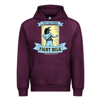 Mauve Wine fight milk classic Urban Hoodie - DesigneFamous