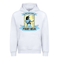 White fight milk classic Urban Hoodie - DesigneFamous