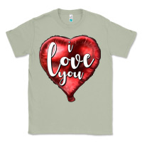 Matcha I love you heart balloon Valentine's Day Classic Tee - HowdyJamesFarm