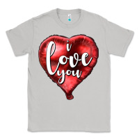 Moon Dust I love you heart balloon Valentine's Day Classic Tee - HowdyJamesFarm