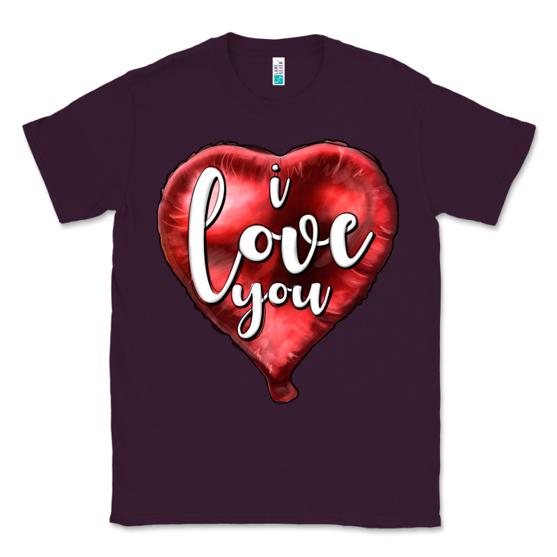 I Love You Heart Balloon Valentine's Day Classic Tee by HowdyJamesFarm | Teevron
