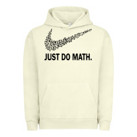 Pigment Pistachio just do math Urban Hoodie - DesigneFamous