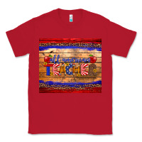 Red all american teacher tumbler Classic Tee - Artiststas