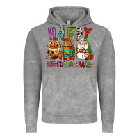 Cloud Rock Happy hallothankmas coffee cups Vintage Hoodie - FaDigitalArtStudio