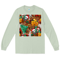 Matcha christmas donkeys Long Sleeve Tee - FaDigitalArtStudio