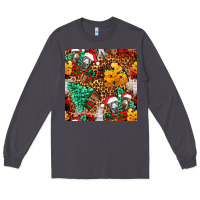 Smoke christmas donkeys Long Sleeve Tee - FaDigitalArtStudio