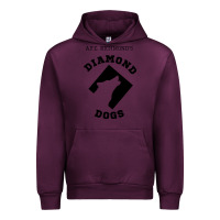 Mauve Wine lassos diamond dogs classic Urban Hoodie - DesigneFamous