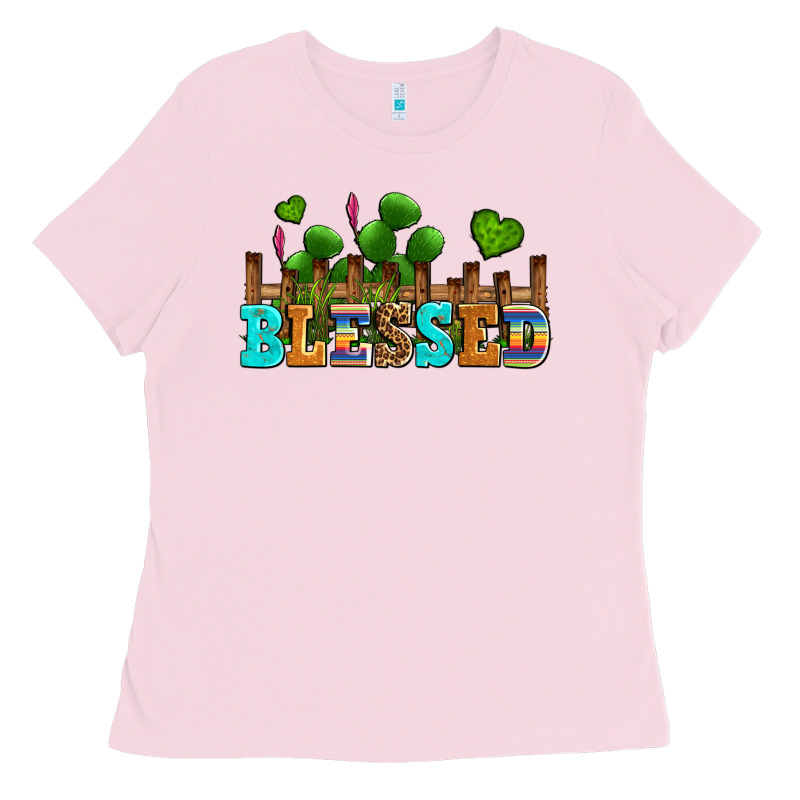 Blessed Olivia Ladies Tee by OliviaCreatesArt | Teevron