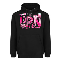 Black breast cancer lpn licensed practical nurse Heavyweight Hoodie - JahusDesignShop