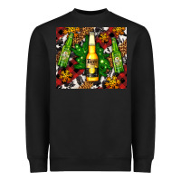 Black beer bottles with golden snow Heavyweight Sweatshirt - AdoDesignShop