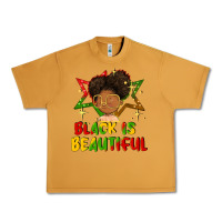 Peanut Butter black is beautiful Urban Heavy Tee - FaDigitalArtStudio