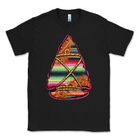 Black serape tooled leather arrowhead Classic Tee - Jasminsmagicworld