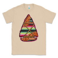 Mushroom serape tooled leather arrowhead Classic Tee - Jasminsmagicworld