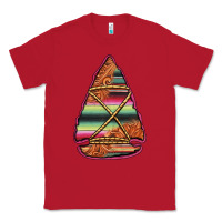 Red serape tooled leather arrowhead Classic Tee - Jasminsmagicworld