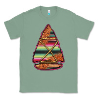 Sage serape tooled leather arrowhead Classic Tee - Jasminsmagicworld