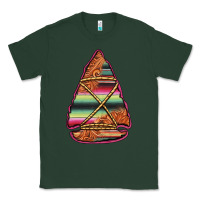 Sports Green serape tooled leather arrowhead Classic Tee - Jasminsmagicworld