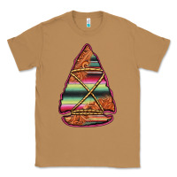 Toasted Coconut serape tooled leather arrowhead Classic Tee - Jasminsmagicworld