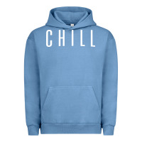 Pigment Pebble Blue chill Urban Hoodie - DesigneFamous
