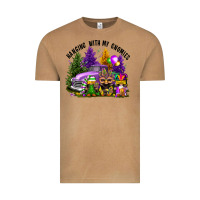Vintage Camel mardi gras hanging with my gnomies Vintage Tee - FaDigitalArtStudio