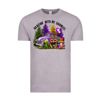 Vintage Zinc mardi gras hanging with my gnomies Vintage Tee - FaDigitalArtStudio