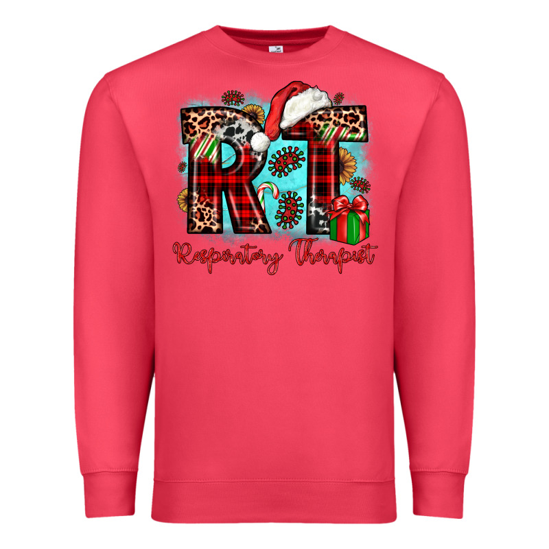 Christmas Rt Respiratory Therapist Premium Sweatshirt by JahusDesignShop | Teevron