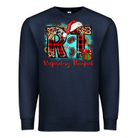 Navy christmas rt respiratory therapist Premium Sweatshirt - JahusDesignShop