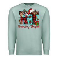 Seafoam christmas rt respiratory therapist Premium Sweatshirt - JahusDesignShop