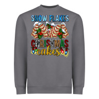Storm snow flakes christmas cakes ado Heavyweight Sweatshirt - AdoDesignShop