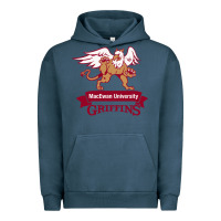 Pigment Midnight Navy macewan academic Urban Hoodie - DesigneFamous