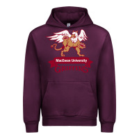 Mauve Wine macewan academic Urban Hoodie - DesigneFamous