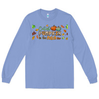 Colony Blue cutest pumpkin in the patch lebbey glass Long Sleeve Tee - BundleAndBundleShop