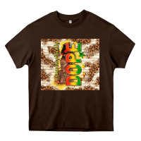 Chocolate Brown unapologetically dope Heavy Core Tee - TumblerDesignByShophia
